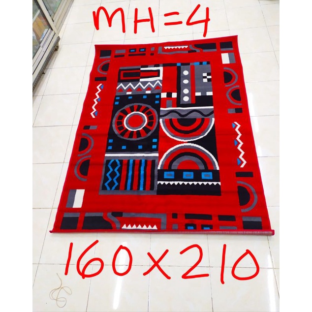 Karpet permadani motif abstrak kode MH 4