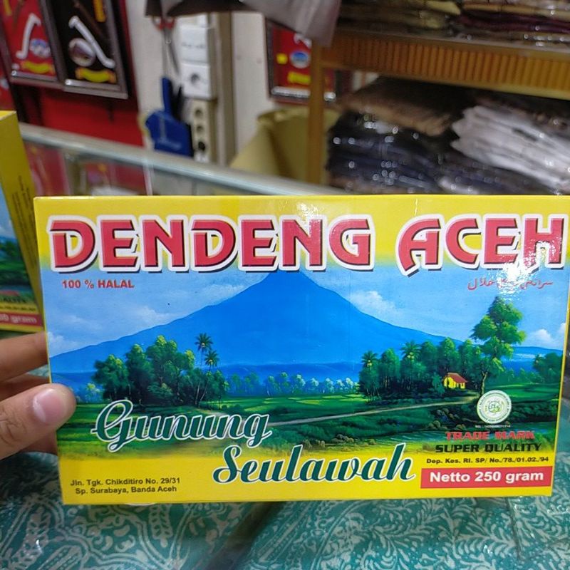 

DENDENG SAPI ACEH GUNUNG SEULAWAH