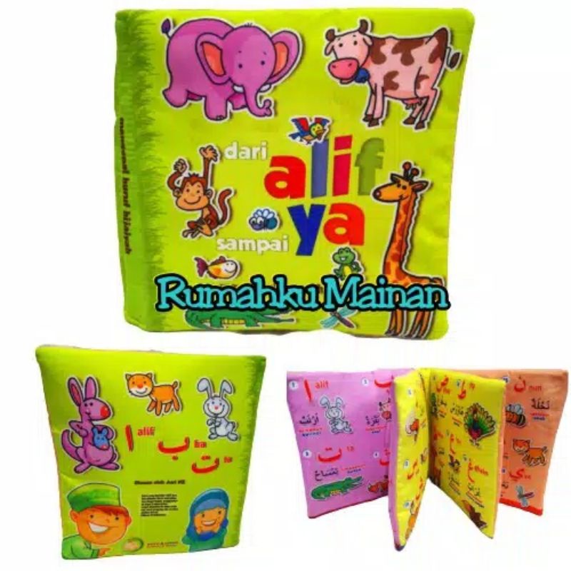 Buku bantal edukasi, murah, original, aman untuk bayi