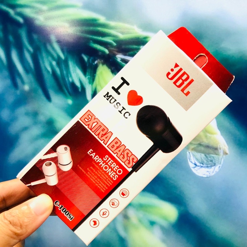 HANDSFREE EARPHONE C100Si JB PUREBASS STEREO PROMO SEN