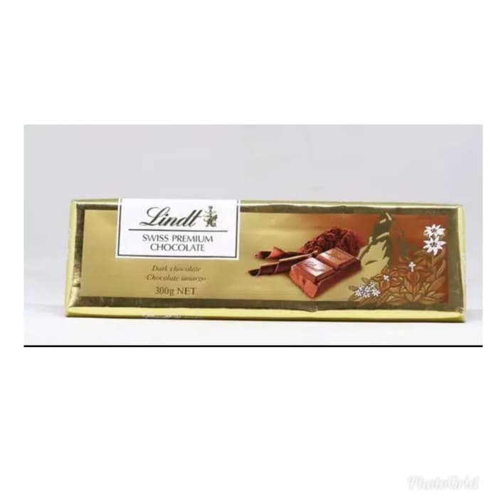 

Lindt Swiss Premium Gold Bar Dark Chocolate Import