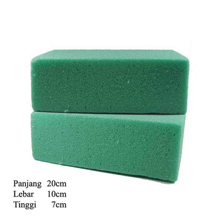 Oasis Kering/ Floral Foam/ Foam Bunga/ Dry Foam/ Busa Bunga/ Gabus Bunga