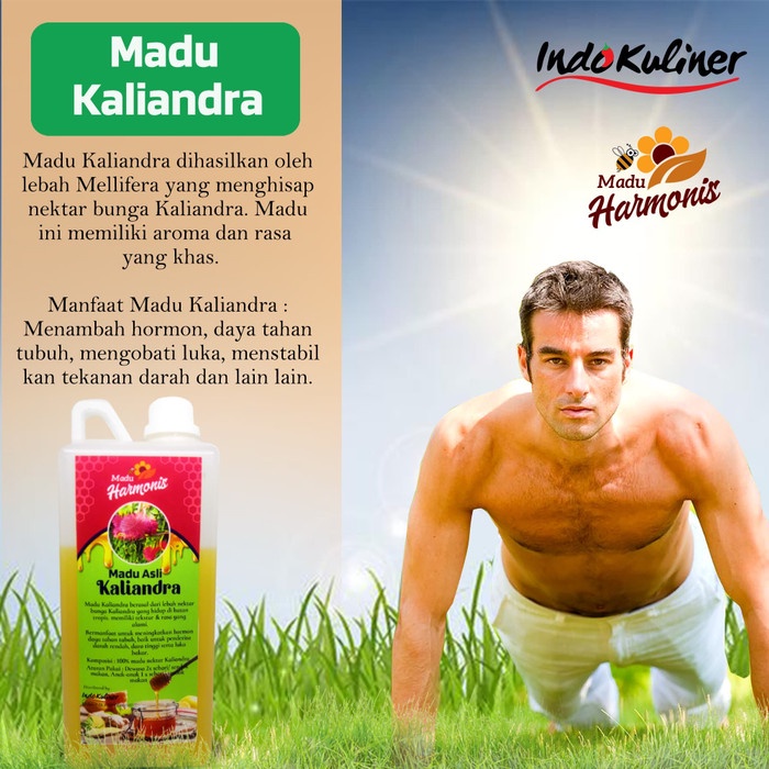 

b01n1nh Harmonis Madu Kaliandra 1Kg 1000Gr Asli By Indokuliner Ds201Fs