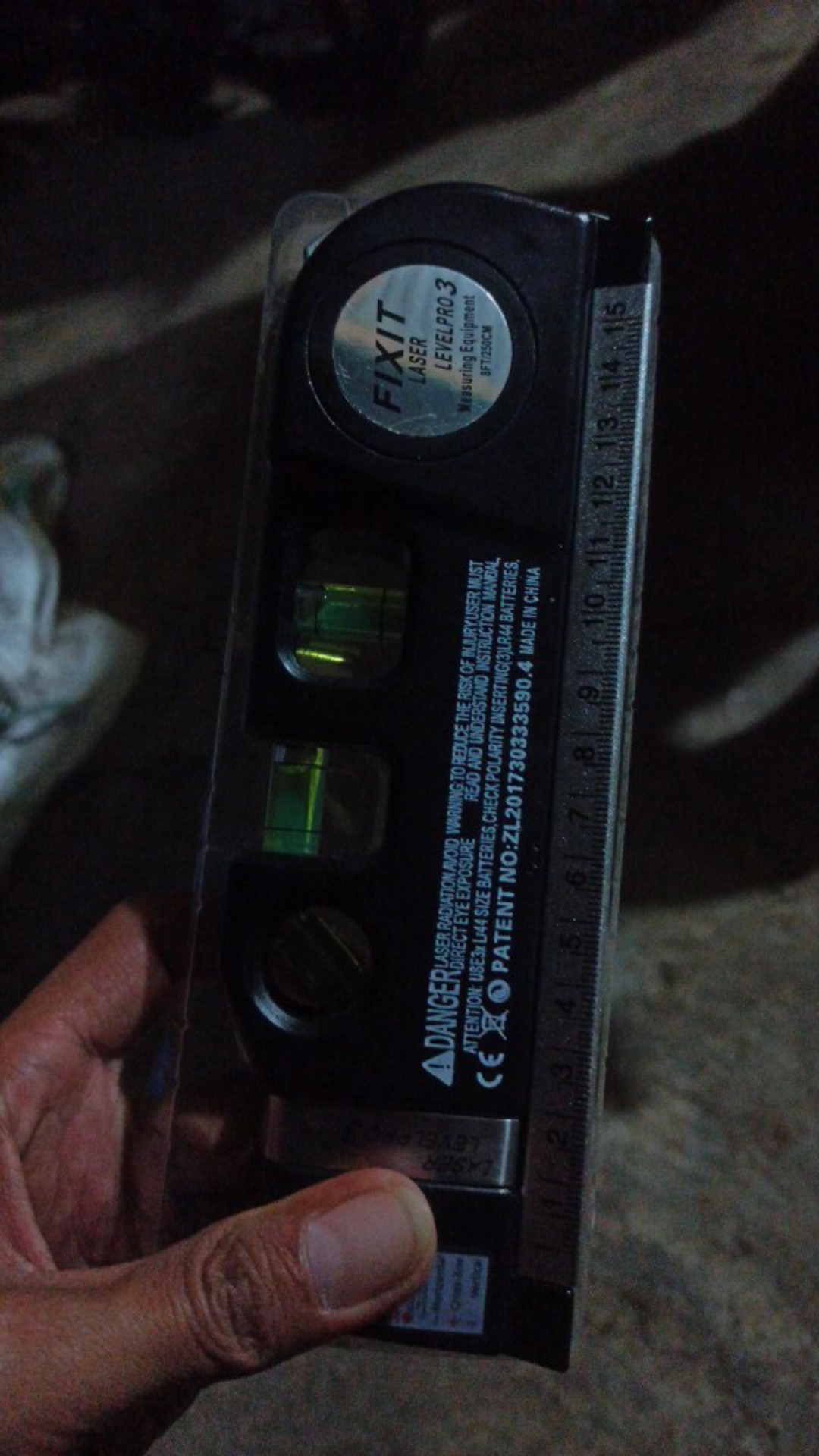 Fixit Laser Line Levelpro3 Kombinasi Meteran Laser Waterpass