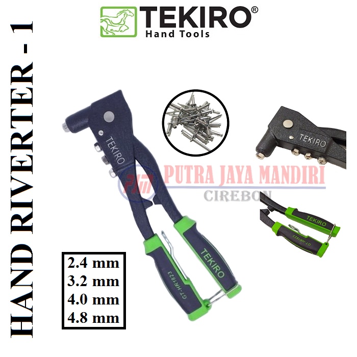 Tekiro Hand Riverter-1 / Tang Rivet / Ripet Tembakan Paku