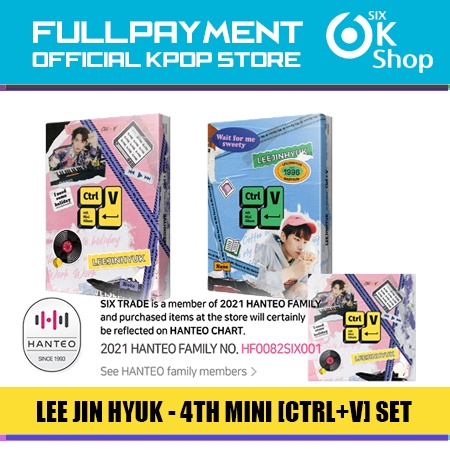 (SET + KiT) LEE JIN HYUK - 4th Mini Album Ctrl + V