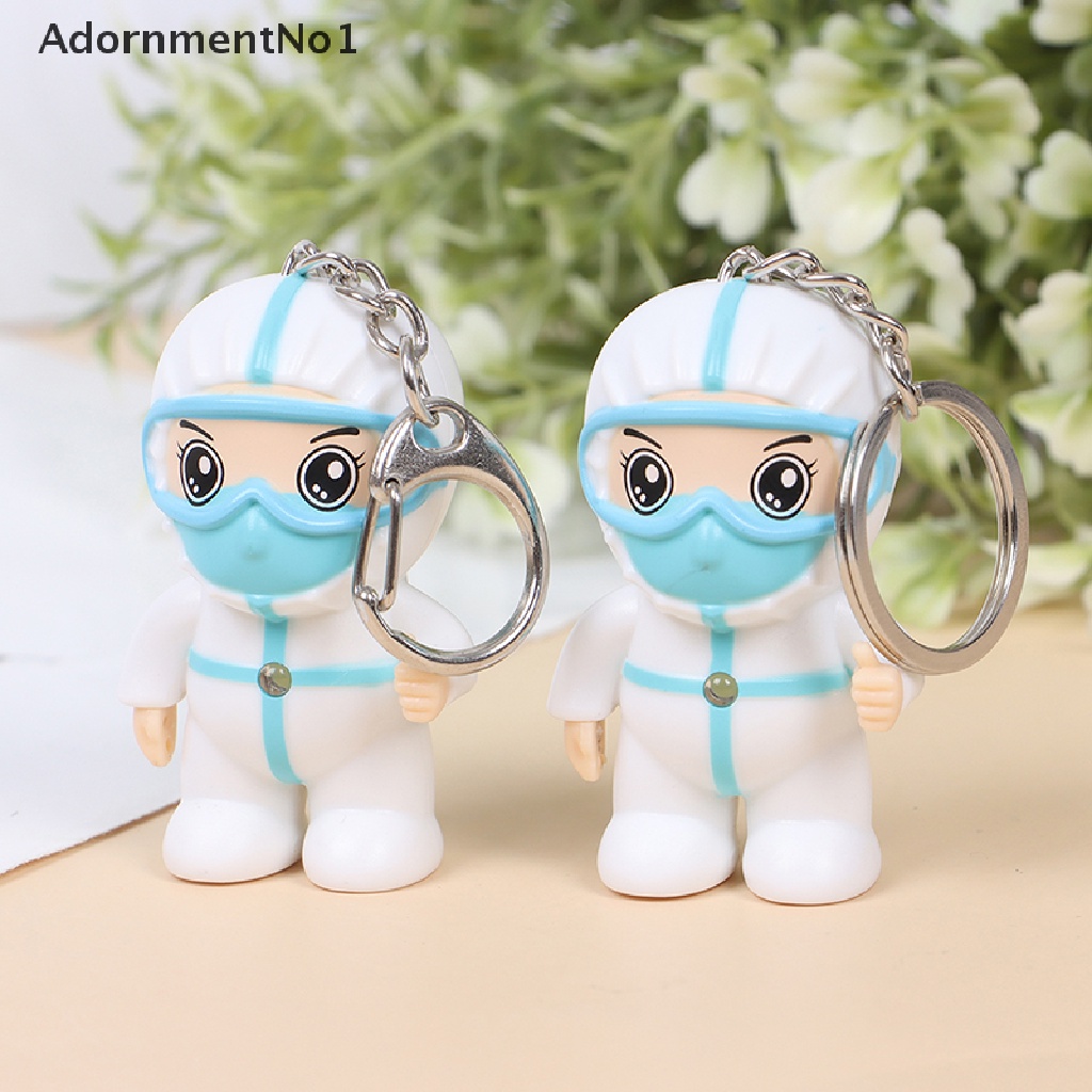 (AdornmentNo1) Gantungan Kunci Bentuk Staff Humanoid Untuk Souvenir Thanksgiving