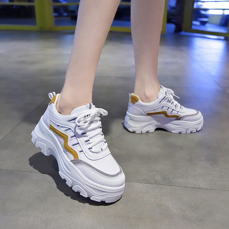 COD Sneakersdaily 1A06 Sepatu Sneakers Wanita Trend Korea Fashion Import