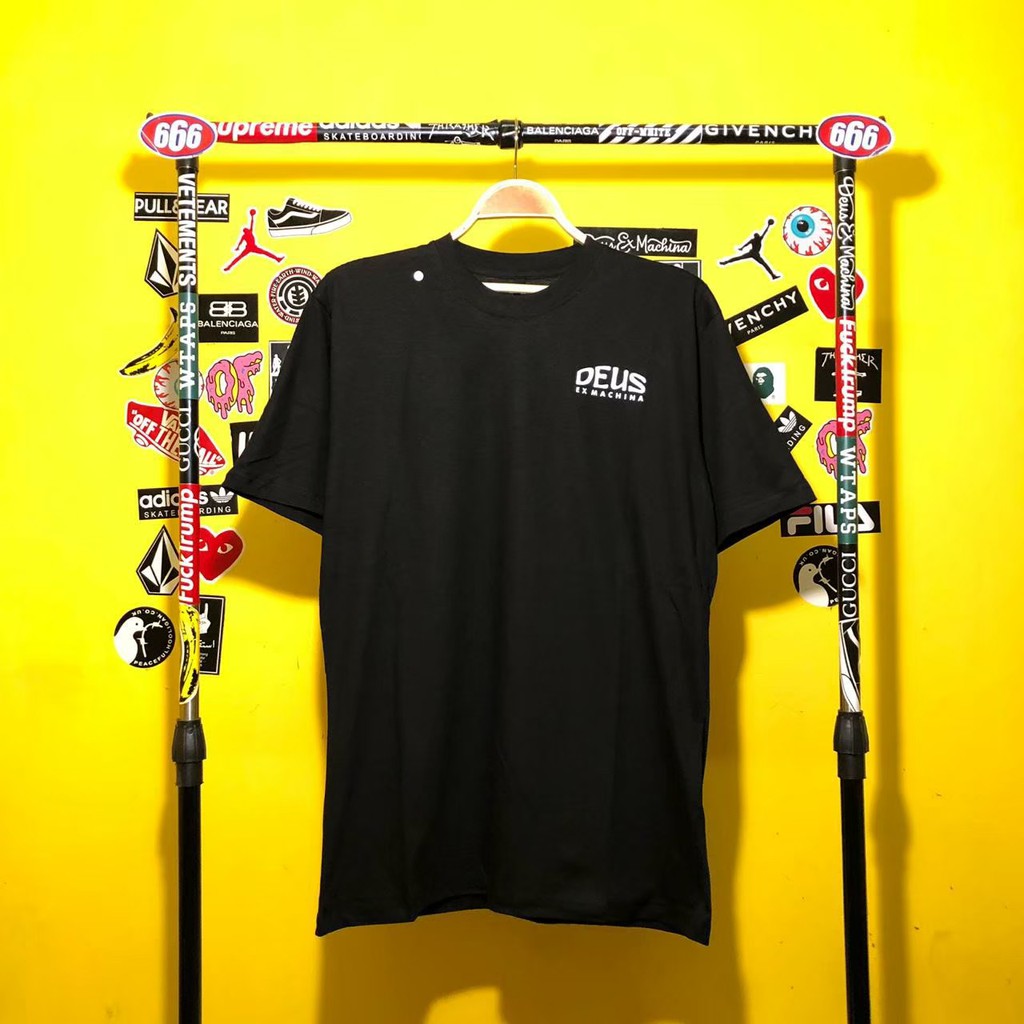 KAOS T-SHIRT BAJU SKATE SURFING DISTRO PREMIUM MURAH BM ORI DEUS EX MACHINA