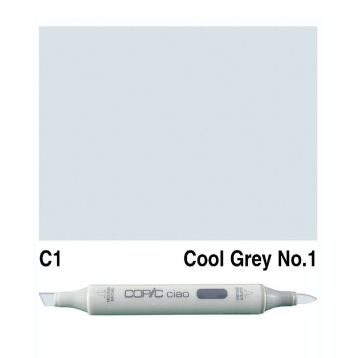 

COPIC CIAO MARKER COOL GRAY NO 1