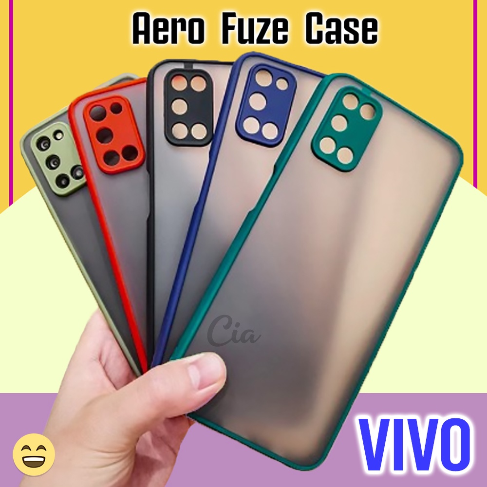Aero Fuze Case Vivo 1601 1603 1606 1609 1612 1713 1724 1802 1806 1820 1901 1904 Bumper Transparan Do