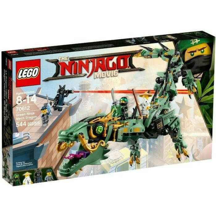 Lego 70612 Ninjago The Movie Green Ninja Mech Dragon KS96