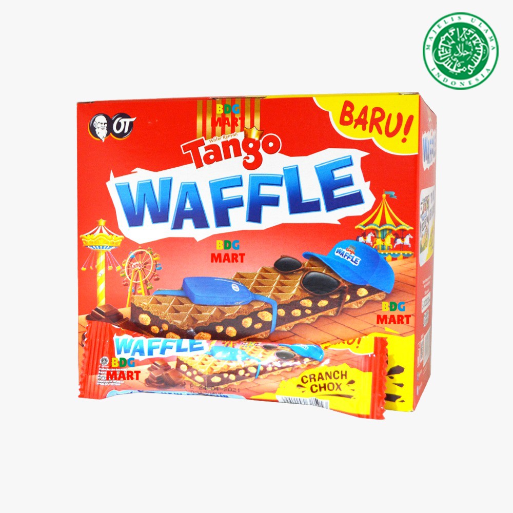 

BOX Tango Waffle Cranchox Halal MUI - 20pcs x 7gr