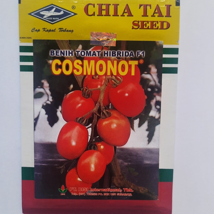 Benih Tomat Hibrida F1 COSMONOT Cap Kapal Terbang