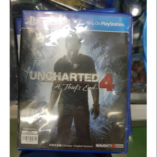 Kaset ps4 ori uncharted 4