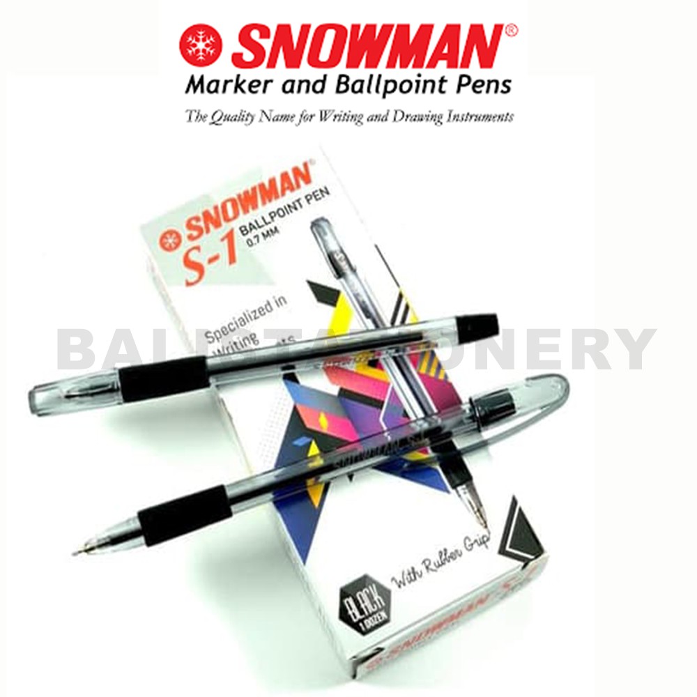 

Pena / pulpen Snowman S1 / Ballpoint Semi Gel 0.7mm