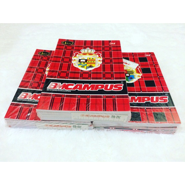 

Buku Tulis BMC Campus 50 Lembar ( Eceran / 1 Buku )