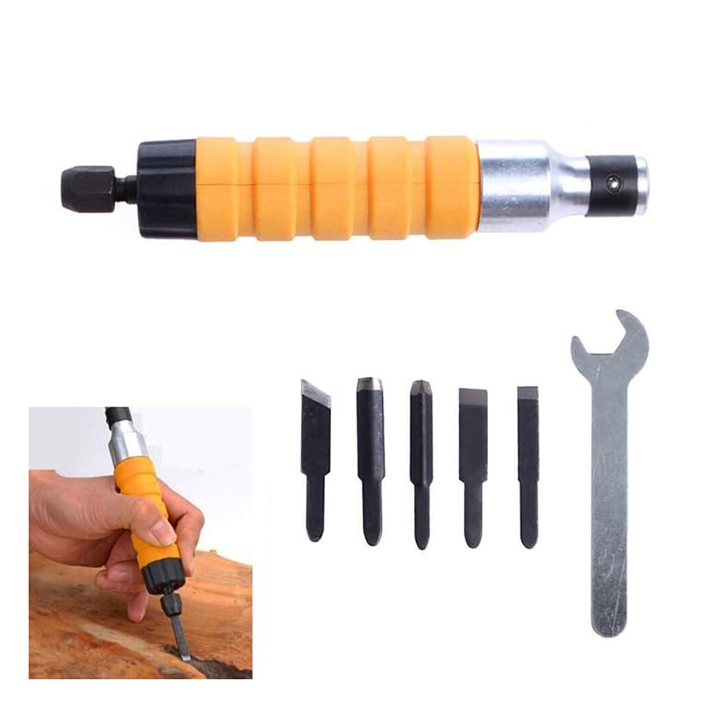Alat Ukir Kayu Elektrik Set Pahat Chisel Wood Carving Tool