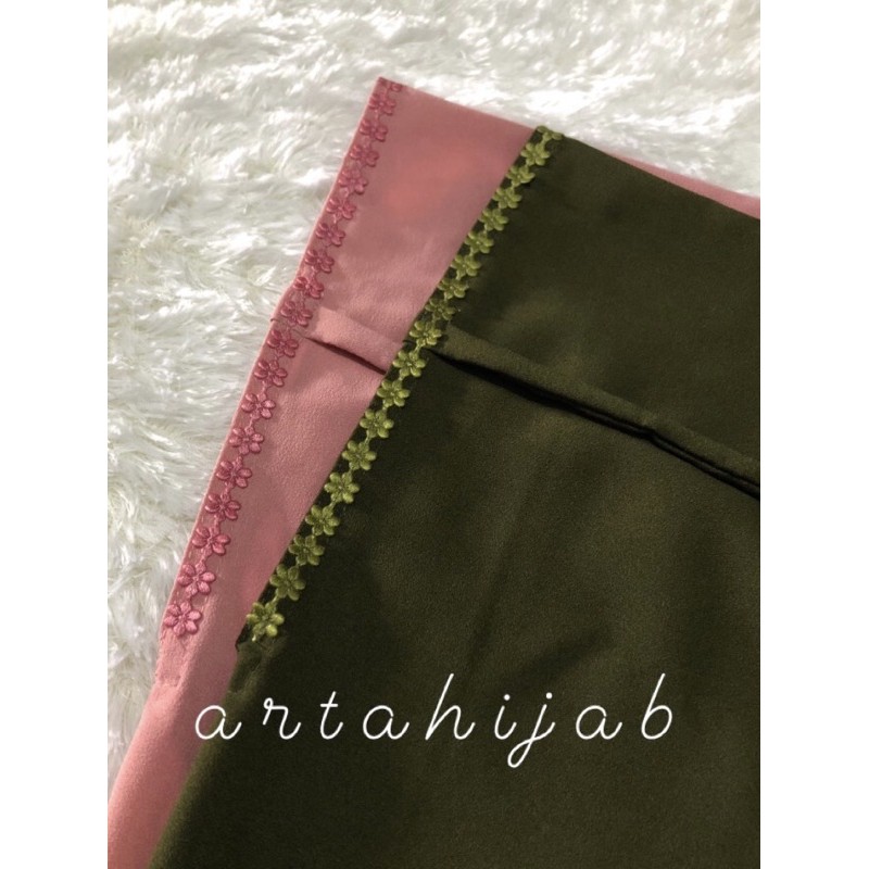 BERGO MARYAM RENDA MELATI DIAMOND / HIJAB BERGO MELATI NON PET