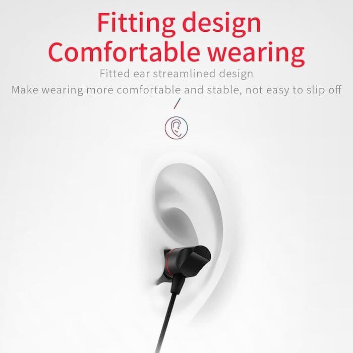 JOYROOM Earphone Braided Metal Earphone JR-E207 BLACK