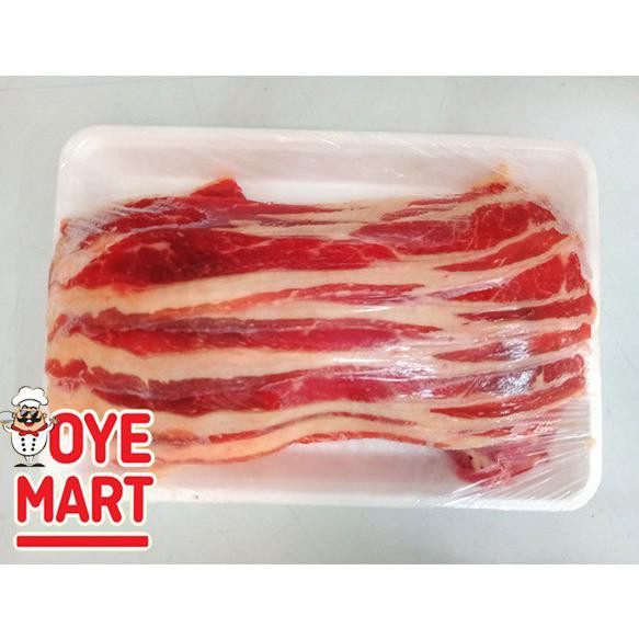 

BISA COD BEEF SLICE AUS BRISKET 500GR / DAGING SAPI SLICE SHORTPLATE TERPERCAYA [Kode 1|Kode 2|Kode