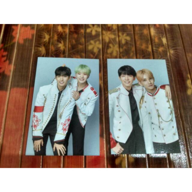 Trading Card (TC) OTP Seventeen Ideal Cut (IC) Final DK Hoshi, Wonwoo Joshua