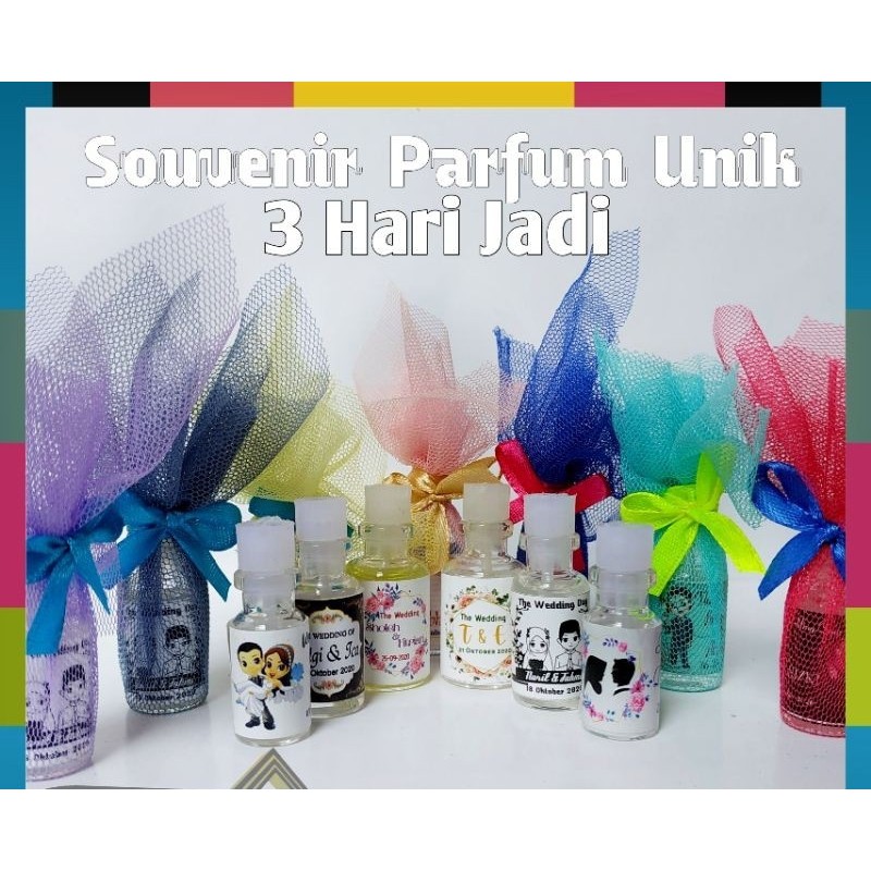 souvenir pernikahan  parfum
