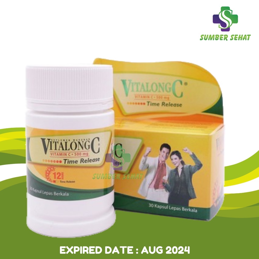 VITALONG C BOTOL 30 KAPSUL