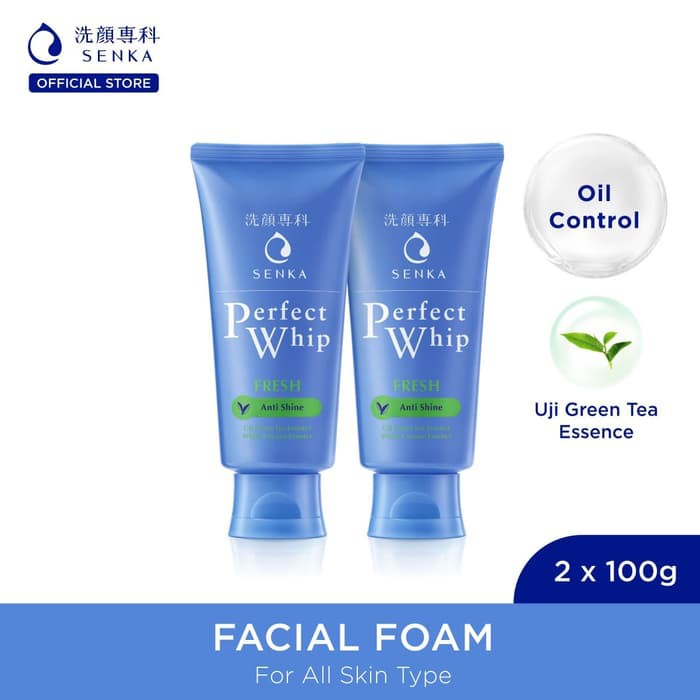 

TWINPACK SENKA Perfect Whip Fresh - Anti Shine 100 gram