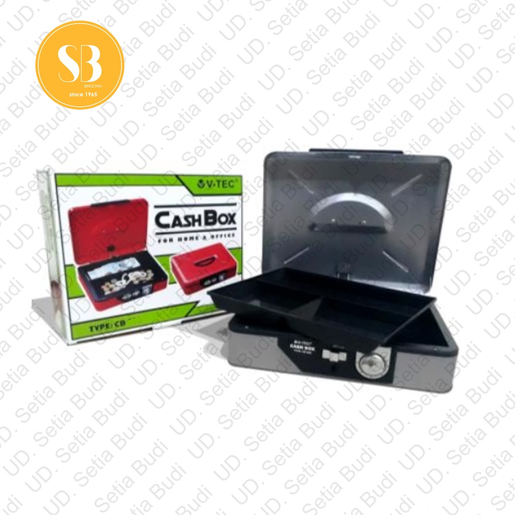 V-TEC Cash Box CB 825 Brankas Simpan Uang CB825