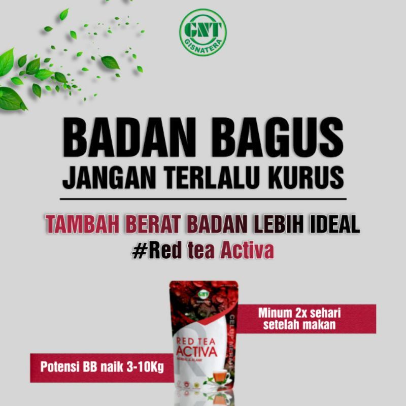 

PENGGEMUK BADAN HERBAL|| RED TEA ACTIVA