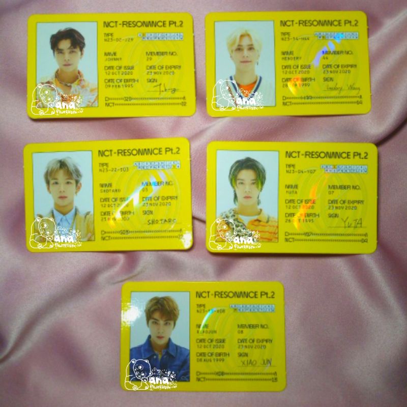 ID CARD NCT 2020
