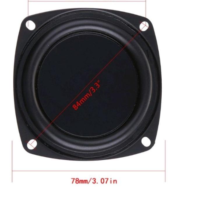 ⛄Price Pool 1Pcs Bass Pasif Radiator 3 Inch, 66mm, 70mm, 75mm, 92mm, Pengganti Lubang Angin Box Spea