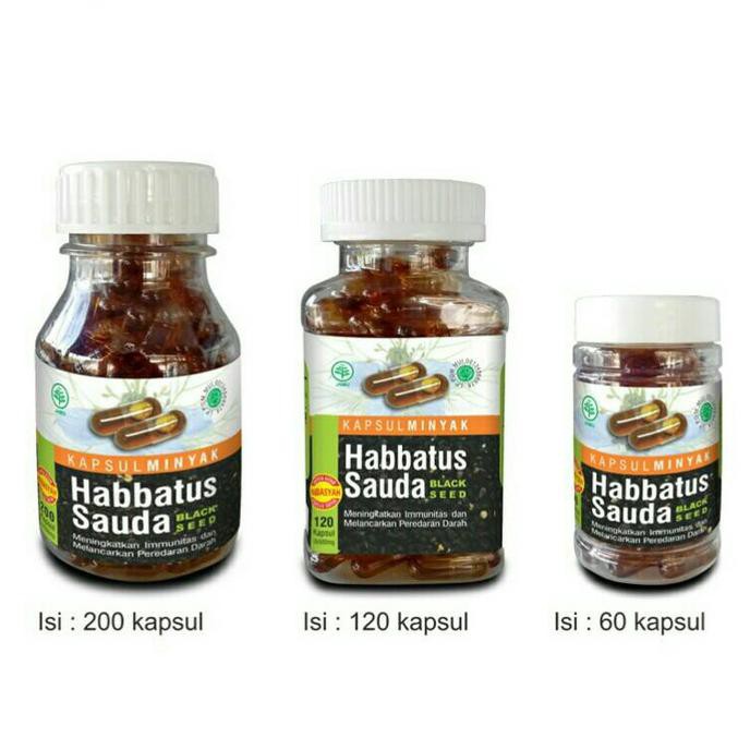 Hiu Kapsul Minyak Habbatussauda Isi 60