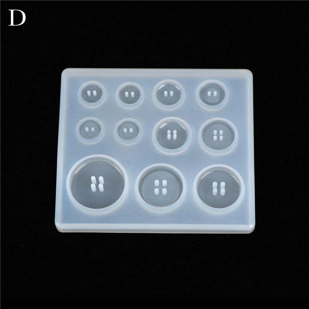 New DIY Silicone Mould Craft Molds For Resin Necklace Jewelry Pendant Making