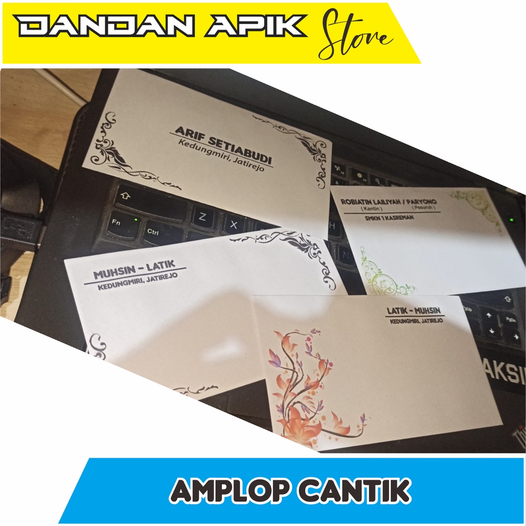 

Amplop Kondangan Tulis Nama dan Alamat Murah | Amplop Cantik