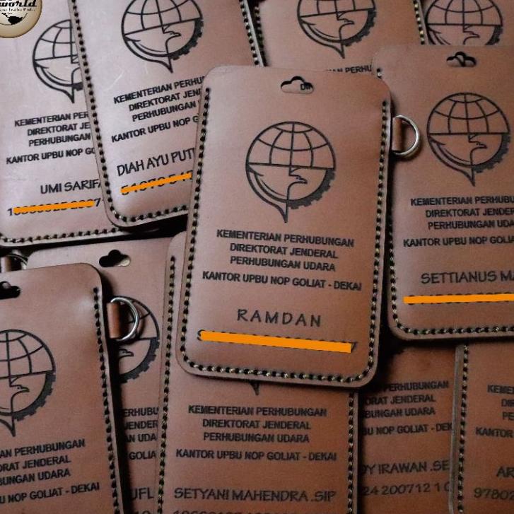 

Update - Nametag Kulit Asli Custom