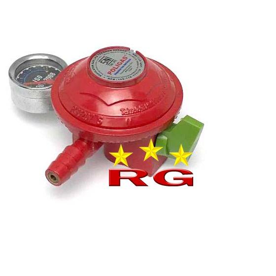 REGULATOR POLIGAS METER TEKANAN RENDAH SINGLE LOCK LOW PRESSURE