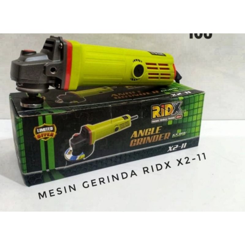 RIDX Gerinda 4in halus garansi 1th