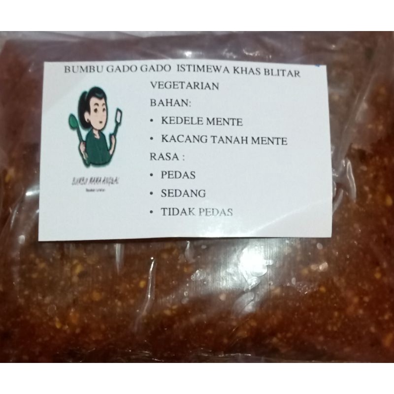 

bumbu gado gado vegetarian