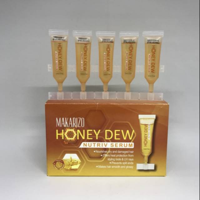 Jual Makarizo Honey Dew Nutriv Serum 5ML | Shopee Indonesia