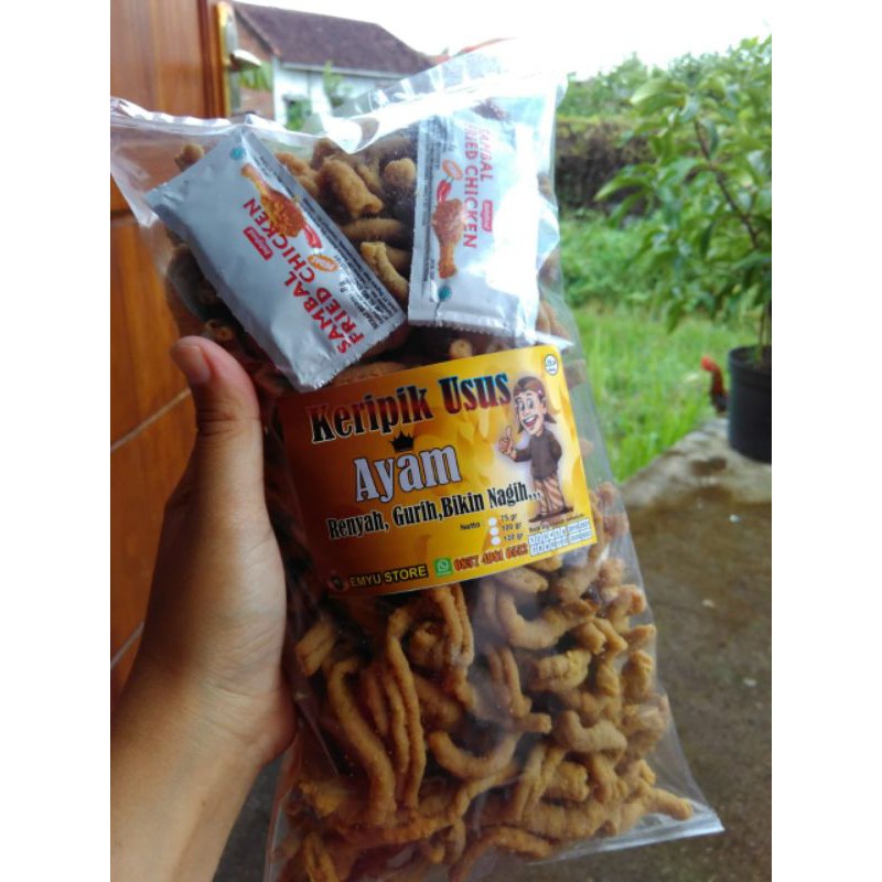 

keripik usus anka 500gram
