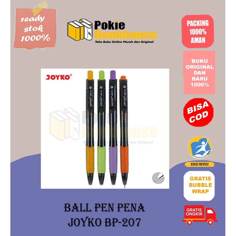 

BEST SELLER BALL PEN Pena Joyko BP-207 BETA 0.7 MM