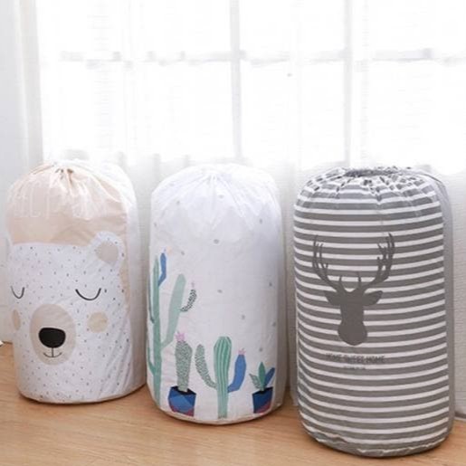 KONICO Storage Bag Cloth Bag Tempat TAS bedcover laundry KONICO Storage Bag Cloth Bag Tempat TAS bedcover laundry