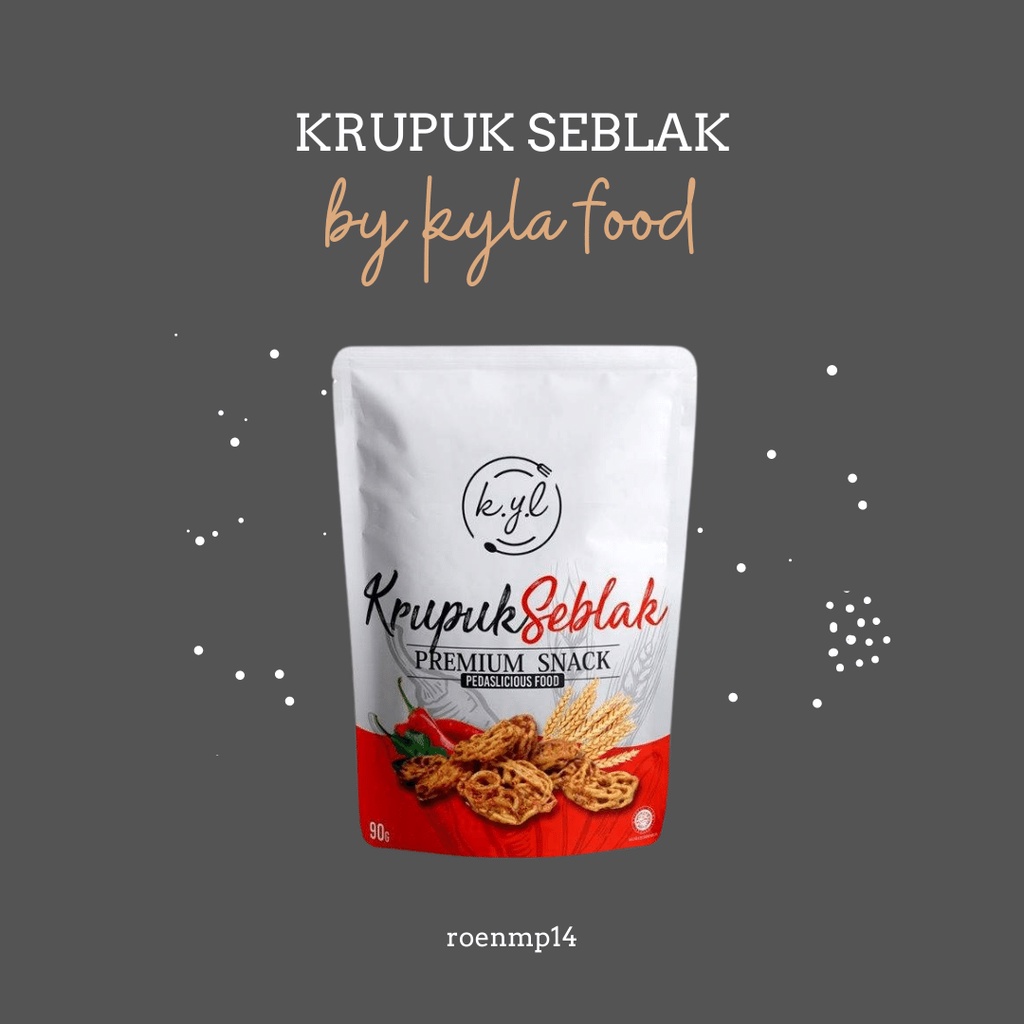 

Krupuk Seblak 90 gr by Kyla Food