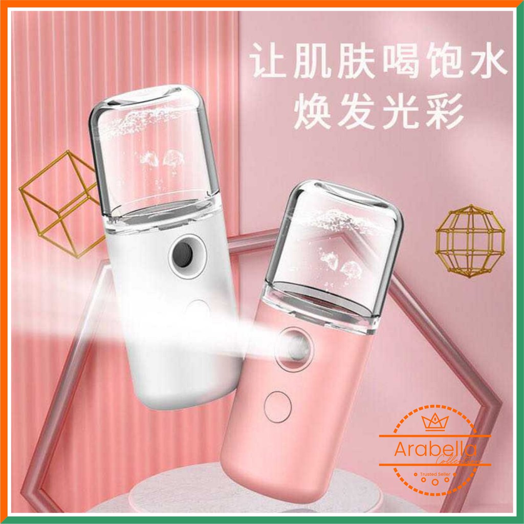 Spray Wajah Glowing Perawatan Muka Nano Mist Sprayer Facial Steamer Moisturizer Nebulizer