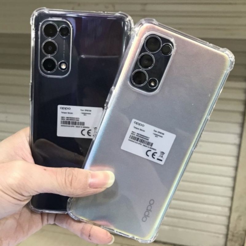 Oppo Reno 5 4G/5G Softcase Airbag Corner Cover Tebal Soft Case Clear