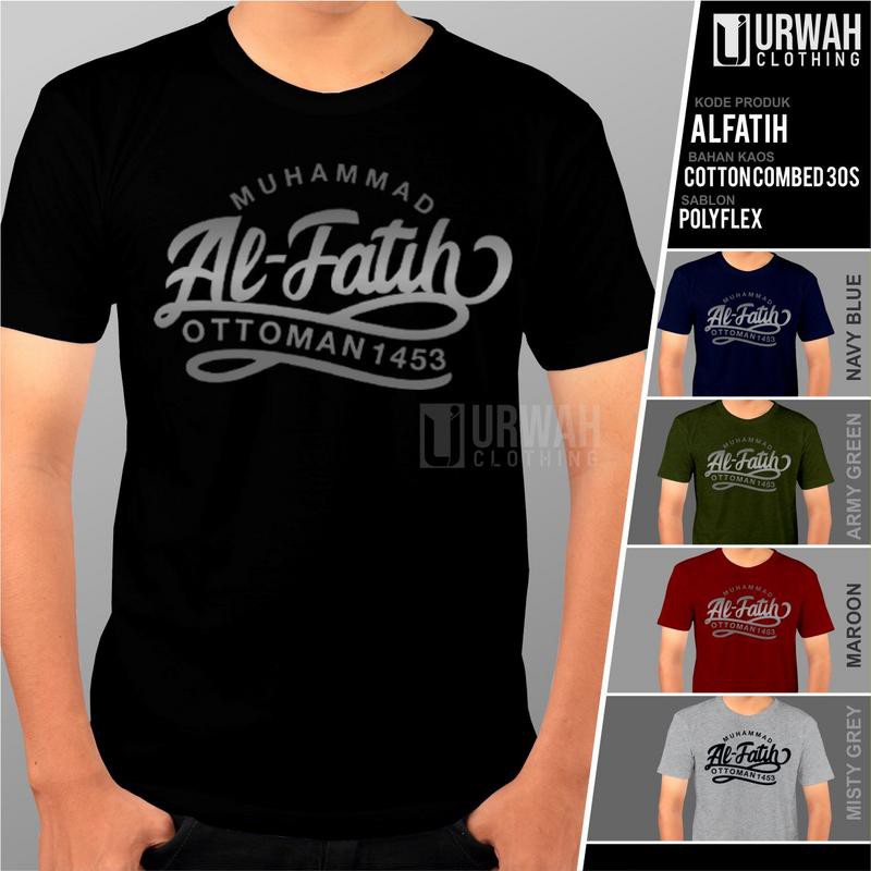 Kaos baju Dakwah Islam muslim Muhammad Al Fatih