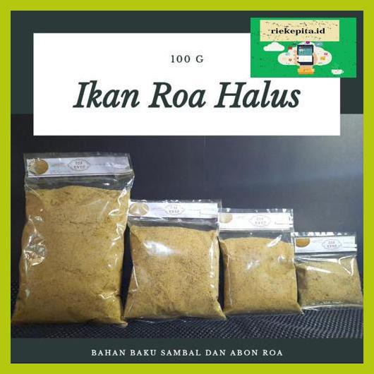 

5Yer67R- Ikan Roa Tumbuk Halus Asli Manado T7Rty67-