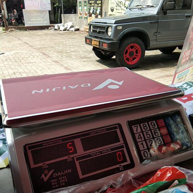 Timbangan Digital 30kg Laundy Buah Sayur Daging Sembako Dll